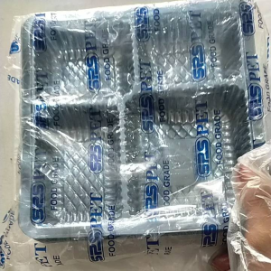 Mika Sekat Nasi Box SPS/ Mika Tray 4 Sekat 18x18 20x20