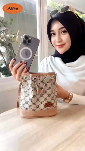GFR - Jessy By Alfira Slingbag serut Tas selempang serut simpel terbaru bahan thickes motif