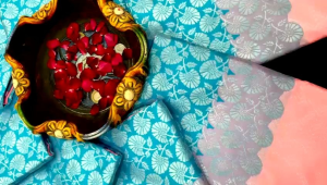 Premium Soft Lichi Silk Designer Saree