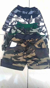 Celana pendek anak motif loreng terbaru buat Laki-laki Dan Perempuan keren usia 2 sampai 5 tahun