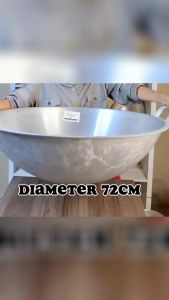 Termurah Bisa COD Wajan Besar Nomor 30 Ceper Super Jumbo Wokpan Anti Lengket Katel Hajatan Masak 20Kg Daging