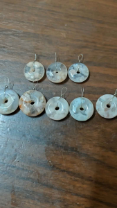 Sakura agate pendant樱花玛瑙吊坠