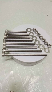 stainless Allen bolt 6x55mm to 6x10mm