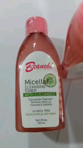 Beauché Micellar Cleansing Toner with Cucumber: Complete Cleanser for All Skin Types