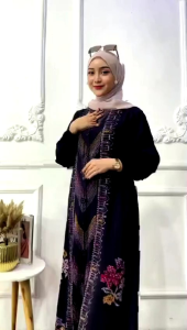 Batik Gamis Twill Premium Halus: Pakaian Formal Wanita