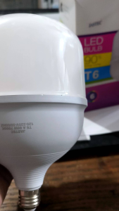 Jastec T6 A 80W lampu LED T Bulb premium cahaya Super terang Putih 6500K E27