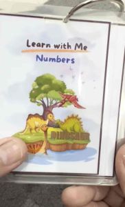 Laminated Number Flashcards for Kids – Durable & Colorful Learning Tool | Toddler & Preschool Math | 1 to 10 Counting Cards