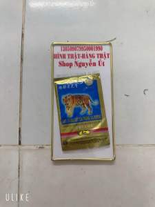 Cao dán con cọp 7 chữ 1 gói 4 miếng