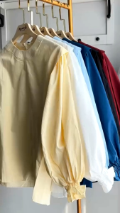 Moni Blouse Katun Poplin & Kemena Blouse Wanita Terbaru Termurah Bestseller