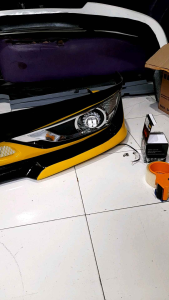 Bamper samping bamper depan futura & T120Ss Model Lampu Sigra + Lampu