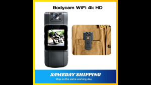 Body Camera 4K HD With Wifi And Infrared Night Vision To Record Video