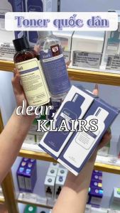 Nước Hoa Hồng Klairs Không Mùi Cho Mọi Loại Da 180ml Supple Preparation Unscented Toner (MẪU MỚI NHẤT)