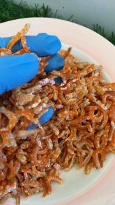 กุ้งแห้งจันทบุรี กรอบ (จืด)ไม่เค็ม กุ้งธรรมชาติ(กุ้งนาในคลอง) สะอาดปลอดภัย100%หายาก ทำยากมาก อร่อย