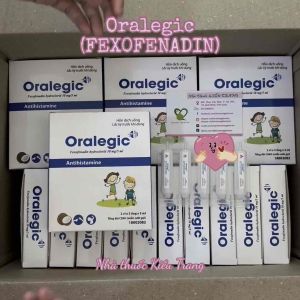 Oralegic - Hỗ trợ giảm triệu chứng viêm mũi dị ứng mày đay