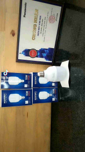 BÓNG ĐÈN LED ROMAN BULB TRỤ NHÔM NHỰA ELB7036/15W