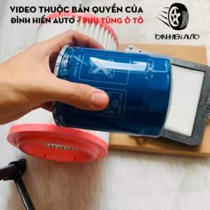 Xe tải K200 K250 Bongo 3: Lọc gió động cơ lọc điều hoà (lọc máy lạnh) & lọc nhớt (4E500/4E000)