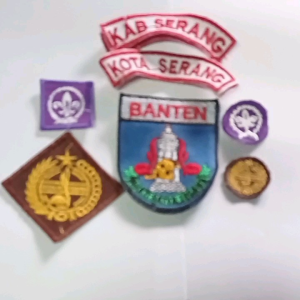 Paket lengkap bet bordir kwarda Banten kab/kota Serang putra putri