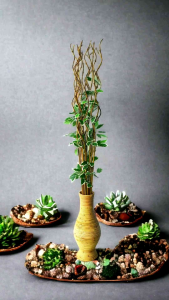 10 Batang Bambu Ulir Hias 150 cm (Belum Termasuk Vas/Pot) anyelir merah / anyelir pink / anyelir ungu tua / anyelir kuning / maple hijau / cordelia / beringin / maple orens