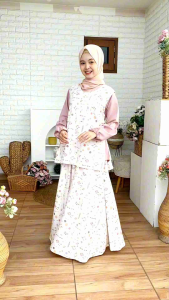 ONESET INNER + OUTER + ROK 3 IN KOREAN LOOK SETELAN ROK AKIA BY CUTETRIK ANAK DAN REMAJA WARNA PINK SIMPEL CASUAL CANTIK SET SKIRT ROMPI VEST UMUR 10 11 12 13 14 15 TAHUN