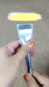 KUAS FOUNDATION MAKE UP FOUNDATION FLAT BRUSH CREAM BLENDING CONCEALER - MERATAKAN FOUNDATION KUAS RIAS FOUNDATION RINGAN ULTRA TIPIS