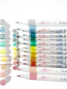 Bút Acrylic 1 đầu phiên bản thân to nhiều mực hàng chính hãng Chosch CS-M03.