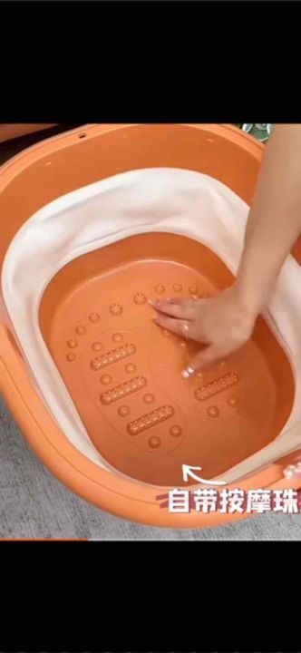 【ReadyStock】🔥可折叠按摩泡脚桶Foldable Foot Bath Soak Foot Bucket Spa Basin Feet ...