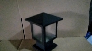 Lampu pagar mini hiasan & dekorasi taman lampu hias minimalis pagar rumah dan villa keriling dll.