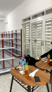 Rak Toko Gondola Minimarket Supermarket Paket 5set Panjang 395cm