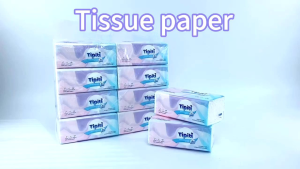TIPITI Tissue Buy 3ply 390 Sheets Quality Wood Pulp Material 8 Packs per Bag