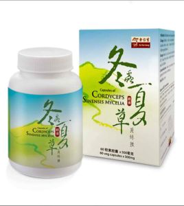 余仁生冬虫夏草菌丝体胶囊 Eu Yan Sang Cordyceps Sinensis Mycelia 60s
