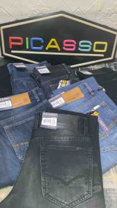 PROMO CELANA JEANS PRIA PANJANG PICASSO POLA SLIM FIT | BAHAN TIDAK KARET | KUALITAS PREMIUM | bisa COD