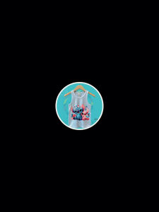 "Kids White Sando Clothes – Cute S~t~i~t~c~h Cartoon Design | Breathable Cotton Fabric"