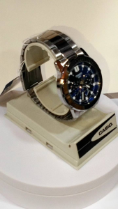 CASIO MENS SILVER MTP VD300D 2E