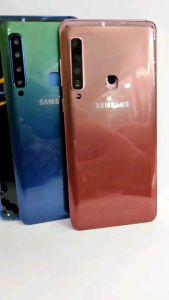Cassing Housing Kessing Beckdor Bezzel + Ring Kaca Kamera Tombol On Off Volume Samsung Galaxy A920 / A9 2018