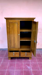 LEMARI ANAK KAYU JATI PESANAN BPK WILLEM