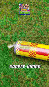 Karpet Tikar Super Jumbo 140x250 Tahan Air / Tikar Spon Motif Karakter alas kasur