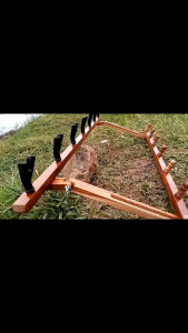 Pion/kanco & standar/jagrak kayu jati cagak joran timbang sensitip Sentrik simple series edition dari Sensitive strike