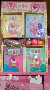 Cuốn Sổ Sticker Gấu Dâu Lotso Combo 6 cuốn-10 cuốn Siêu Dễ Thương Siêu Cute