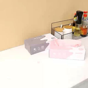Export extraction type dishcloth absorbs water and is not easy to lose hair. Kitchen cleaning