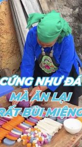 Bánh Đá Hà Giang - Hàng địa phương  Đã được tiệt trùng (Tặng kèm gia vị muối ớt Tứ Xuyên ) Đặc Sản Cao Nguyên Đá Hà Giang