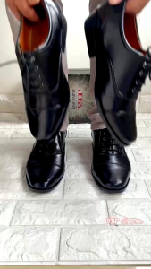 Giày tây nam buộc dây da mềm mã SQ01 size từ 39 -44 màu đen sang trọng lịch lãm