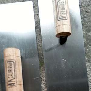 raskam roskam trowel Galur asli bahan baja 1 mm