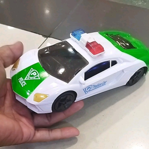 Mainan Mobil Polisi suara sirine LED