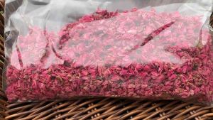 ดอกพวงชมพูออแกนิคอบแห้ง(บรรจุ20กรัม)