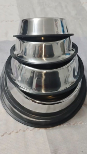 BaronLuna (Dog/Cat) Stainless Pet Bowl Non Slip Base Quality & Durable