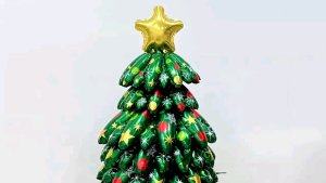 🎄🎄ลูกโป่งแฟนซี DIY 4D Xmas tree
