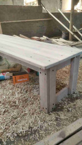 meja galon / meja makan lesehan / meja dapur serbaguna satu susun