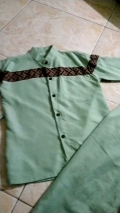 Baju Koko Setelan Anak 3-10th Baju Koko Anak Laki Laki Lengan Panjang Baju Muslim Anak Koko Anak Laki Laki Terbaru Kobata Qynang