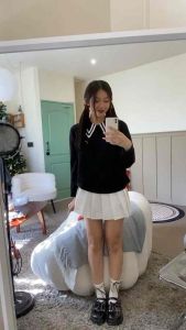 {รุ่น Kindy} พร้อมส่ง! 14 สี ยาว 14.5”-16” / 16”-17” / 17”-18” และ 29” XS-XXL เอวถึง 32” กระโปรงเทนนิสสีล้วน มีซับใน