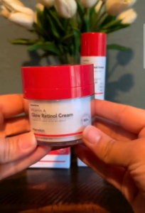 Serum sáng da giảm nếp nhăn tái tạo căng bóng 30ml Hanskin Vitamin A Glow Retinol